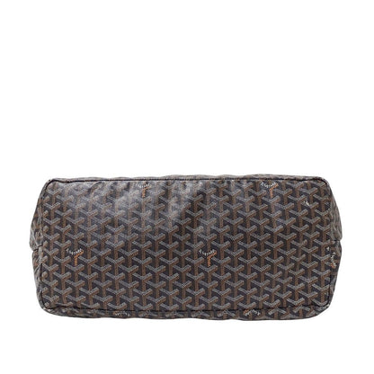 Goyard Tote Saint Louis GM Brown Black Large Travel Outing Pouch Includes — view 3