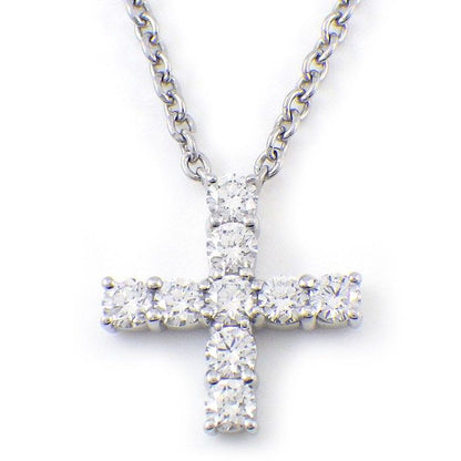 Harry Winston Necklace Symbols Mini Cross Pedpremcrmc 9 Points Diamond