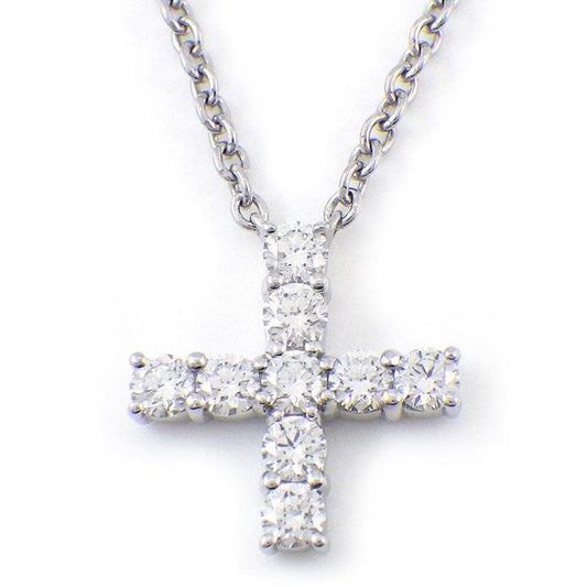 Harry Winston Necklace Symbols Mini Cross Pedpremcrmc 9 Points Diamond