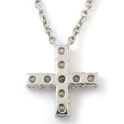 Harry Winston Necklace Symbols Mini Cross Pedpremcrmc 9 Points Diamond — view 2