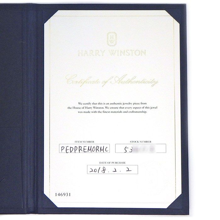 Harry Winston Necklace Symbols Mini Cross Pedpremcrmc 9 Points Diamond — view 9