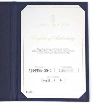 Harry Winston Necklace Symbols Mini Cross Pedpremcrmc 9 Points Diamond — view 9