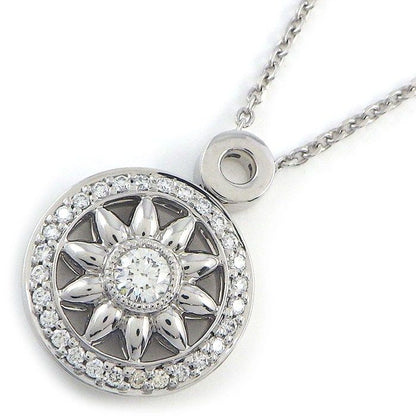 Harry Winston Necklace Gate Collection Rosette Circle Diamond
