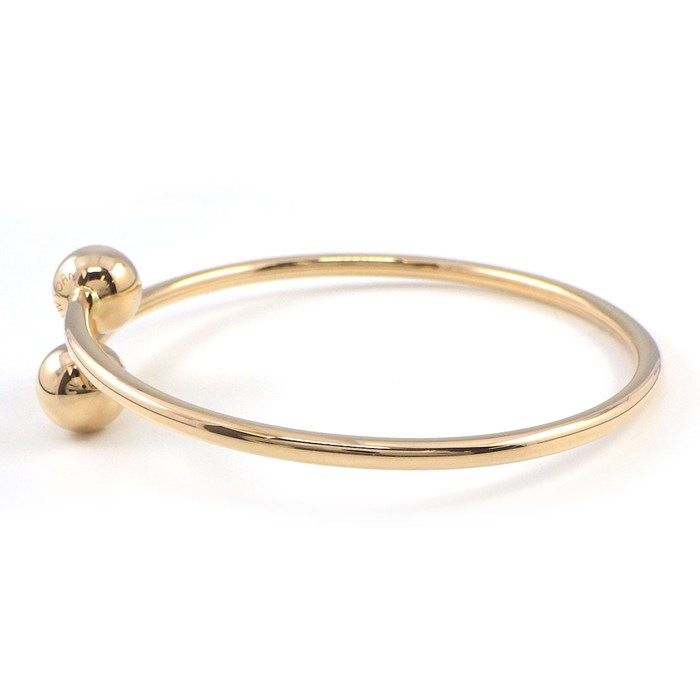 Tiffany & Co Bangle Ball 18k Pink Gold Bracelet — view 2