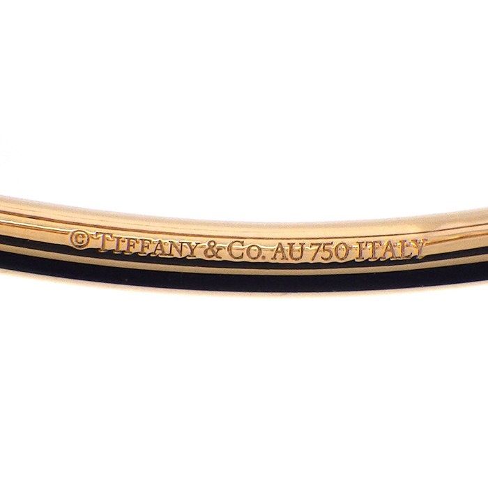 Tiffany & Co Bangle Ball 18k Pink Gold Bracelet — view 5