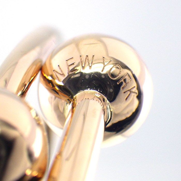 Tiffany & Co Bangle Ball 18k Pink Gold Bracelet — view 4
