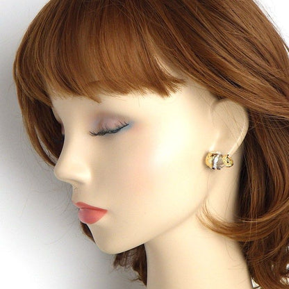 Chanel Earrings Coco Crush Asymmetric 2-Way 22 Points Diamond Total 18k Yellow — view 4