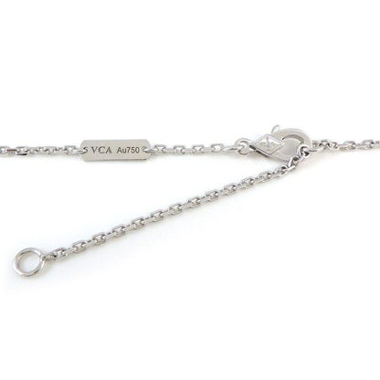 Van Cleef & Arpels Necklace Papillon Butterfly Pave 36 Points Diamond Total 18k — view 4