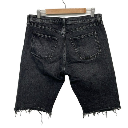 Saint Laurent Paris Jeans 30 Black Half Distressed — view 2