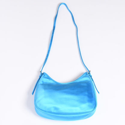 Balenciaga Leopolda Small Hobo Distressed Satin Lambskin Embossed Logo Light — view 2