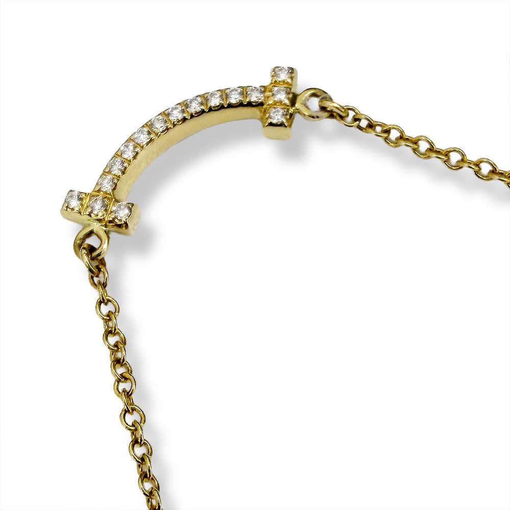 Tiffany & Co T Smile Mini Necklace — view 2
