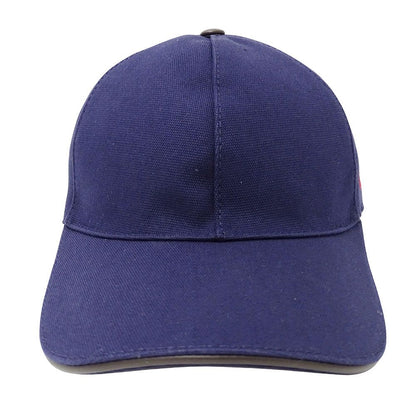 Gucci Cap Interlocking Cotton Navy 57 cm Baseball Cap Simple Logo Hat — view 3