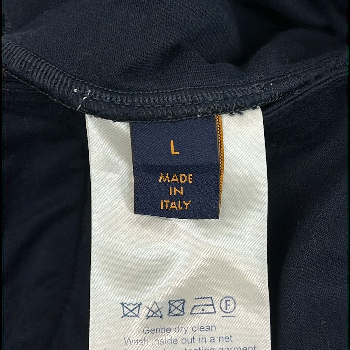 Louis Vuitton Pants Nps Navy Monogram Pattern — view 5