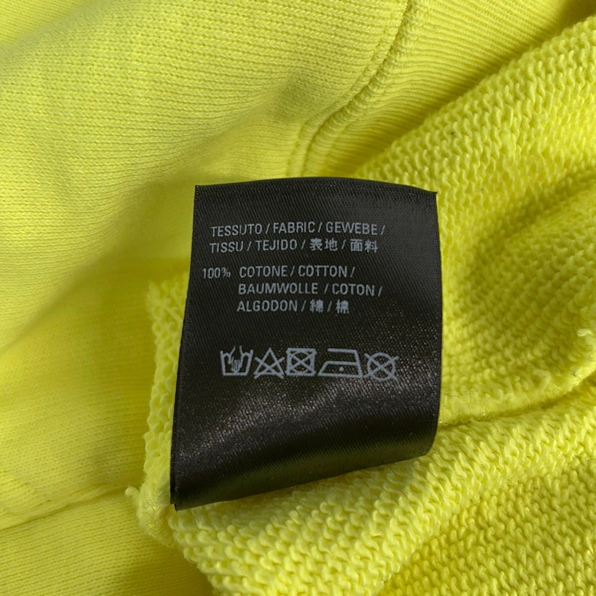 Balenciaga Hoodie XS Yellow Long Sleeve — view 5