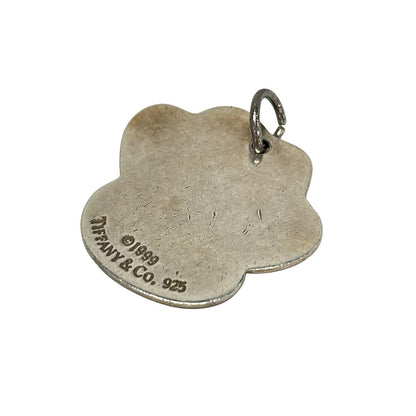 Tiffany & Co Pendant Top Silver Dog Footprint Motif — view 2