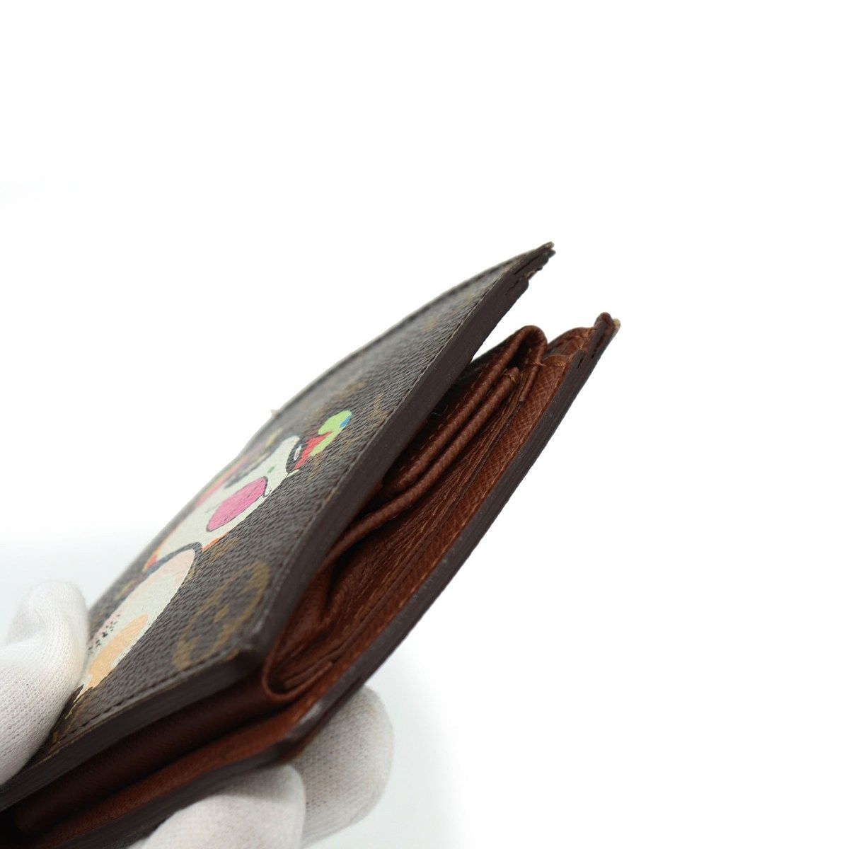 Louis Vuitton Portefeuille Marco Bifold Wallet Petite Panda Takashi Murakami — view 8