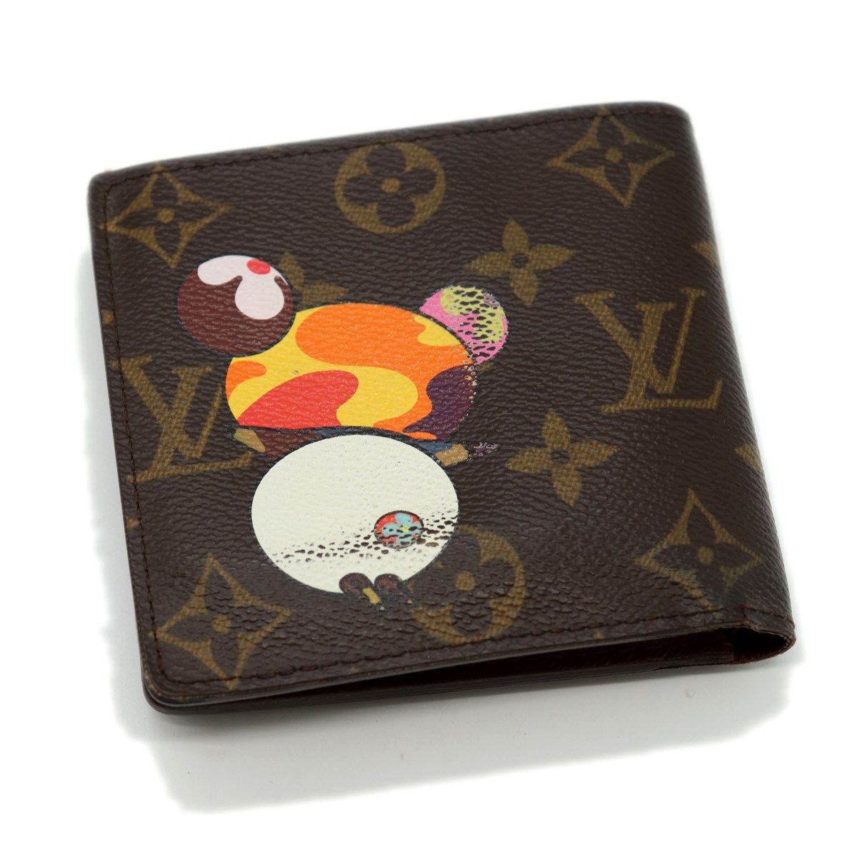Louis Vuitton Portefeuille Marco Bifold Wallet Petite Panda Takashi Murakami — view 4