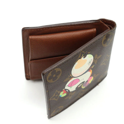 Louis Vuitton Portefeuille Marco Bifold Wallet Petite Panda Takashi Murakami — view 7