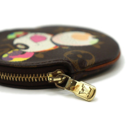 Louis Vuitton Porte-Monnaie Ron Coin Case Petit Panda Takashi Murakami Super — view 7