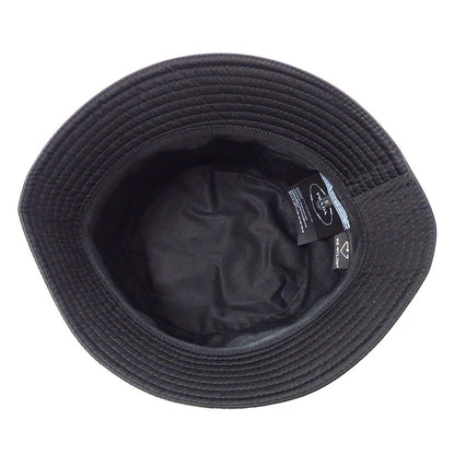 Prada Hat Nylon Re-Nylon Bucket Hat Black Hat Logo Simple — view 6
