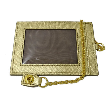 Prada Wallet Saffiano Metal Gold Adult — view 8