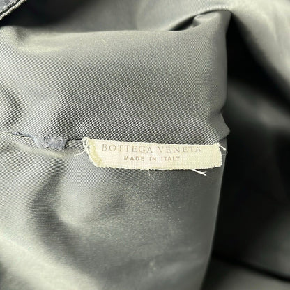 Bottega Veneta Tote Intreccio Illusion Dark Gray Black Leather — view 8
