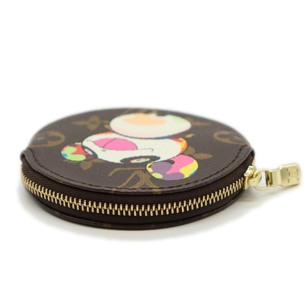 Louis Vuitton Porte-Monnaie Ron Coin Case Petit Panda Takashi Murakami Super — view 6