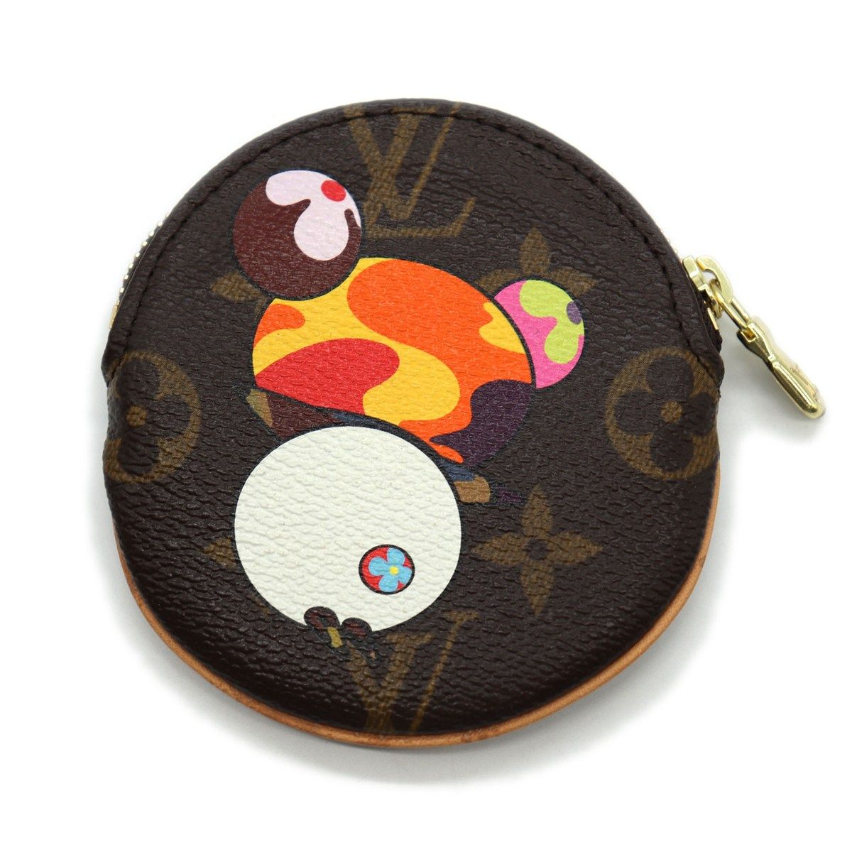 Louis Vuitton Porte-Monnaie Ron Coin Case Petit Panda Takashi Murakami Super — view 3