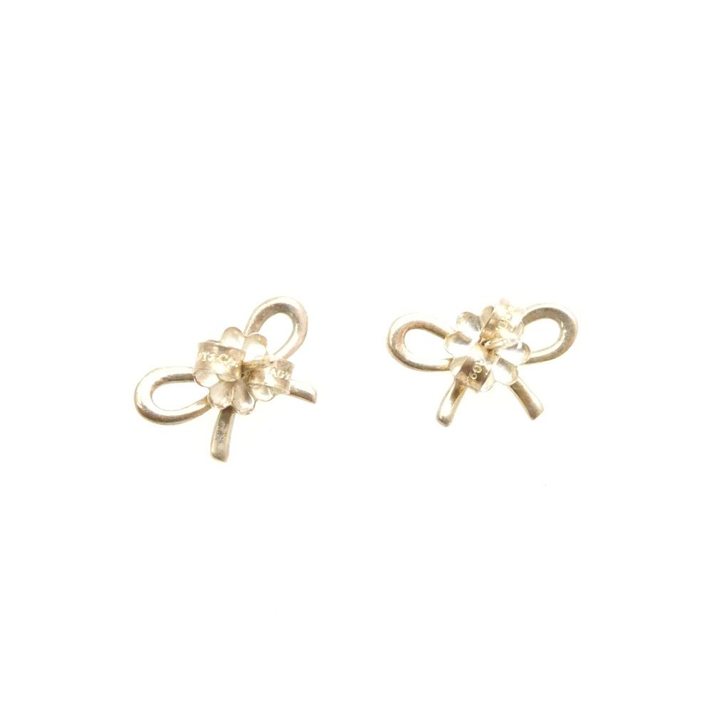 Tiffany & Co Earrings 925 Ribbon Bow Motif — view 3