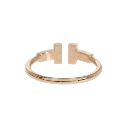 Tiffany & Co T Wire Ring 18k Gold Diamond — view 5