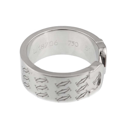 Cartier C2 51 Ring 18k WG White Gold 750 2C Christmas Limited Certificate — view 3