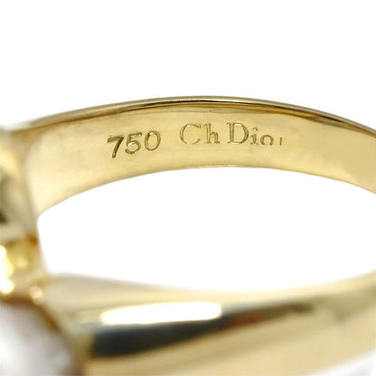 Dior Ring Akoya Pearl mm 18k YG Yellow Gold — view 4