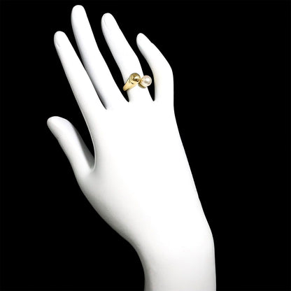 Dior Ring Akoya Pearl mm 18k YG Yellow Gold — view 7