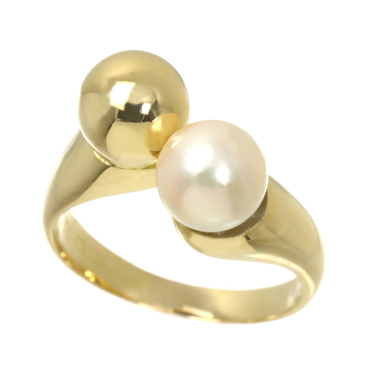 Dior Ring Akoya Pearl mm 18k YG Yellow Gold — view 3
