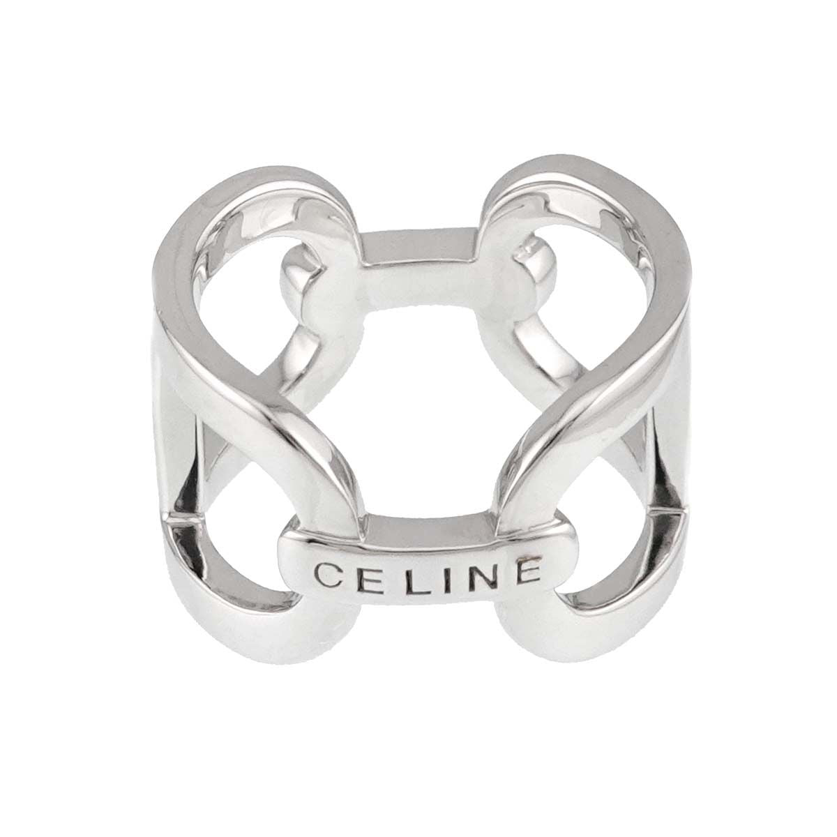 Celine Ring Diamond 18k WG White Gold — view 4