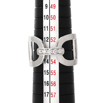 Celine Ring Diamond 18k WG White Gold — view 6