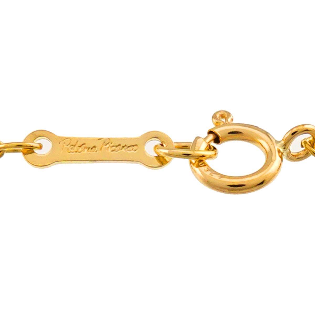 Tiffany & Co Loving Heart Necklace 47 cm 18k YG Yellow Gold — view 6