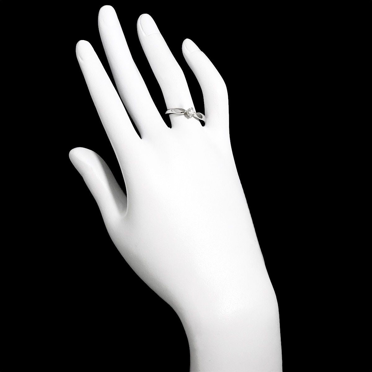 Bvlgari Dedicata Venice Diamond Vs2 VG Ring Pt Platinum — view 8