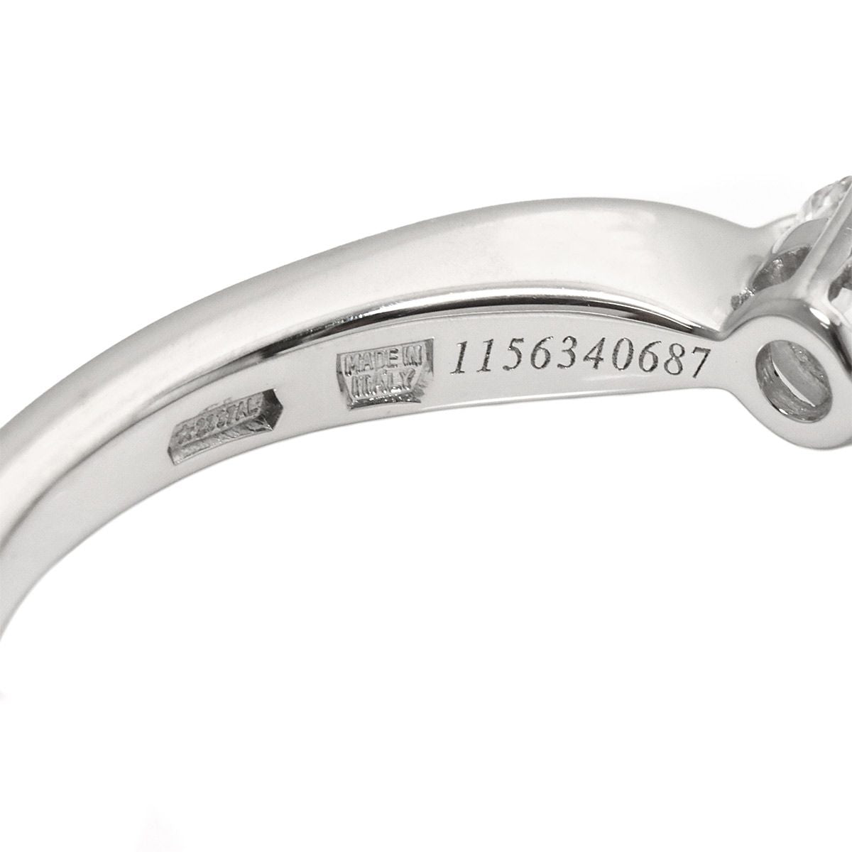 Bvlgari Dedicata Venice Diamond Vs2 VG Ring Pt Platinum — view 5