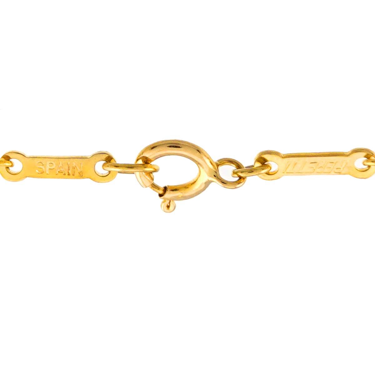 Tiffany & Co Open Heart Width 15.5 mm Necklace 40 cm 18k YG Yellow Gold — view 6