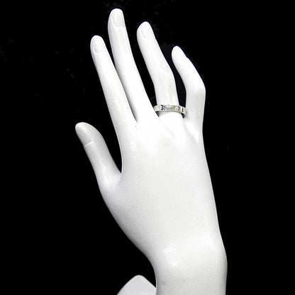 Gucci Icon Print Ring Diamond 18k WG White Gold 750 — view 7