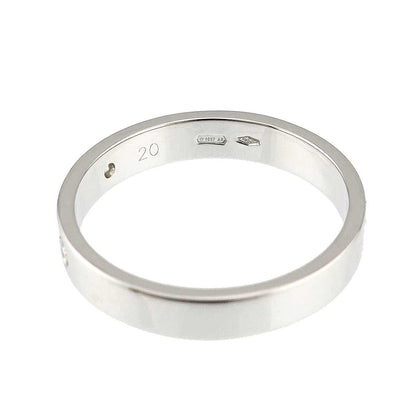 Gucci Icon Print Ring Diamond 18k WG White Gold 750 — view 4