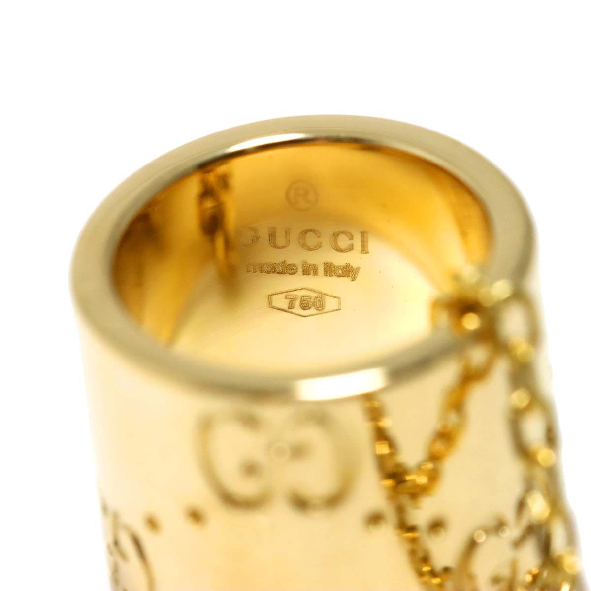 Gucci Icon Necklace 40 cm 18k YG Yellow Gold — view 4