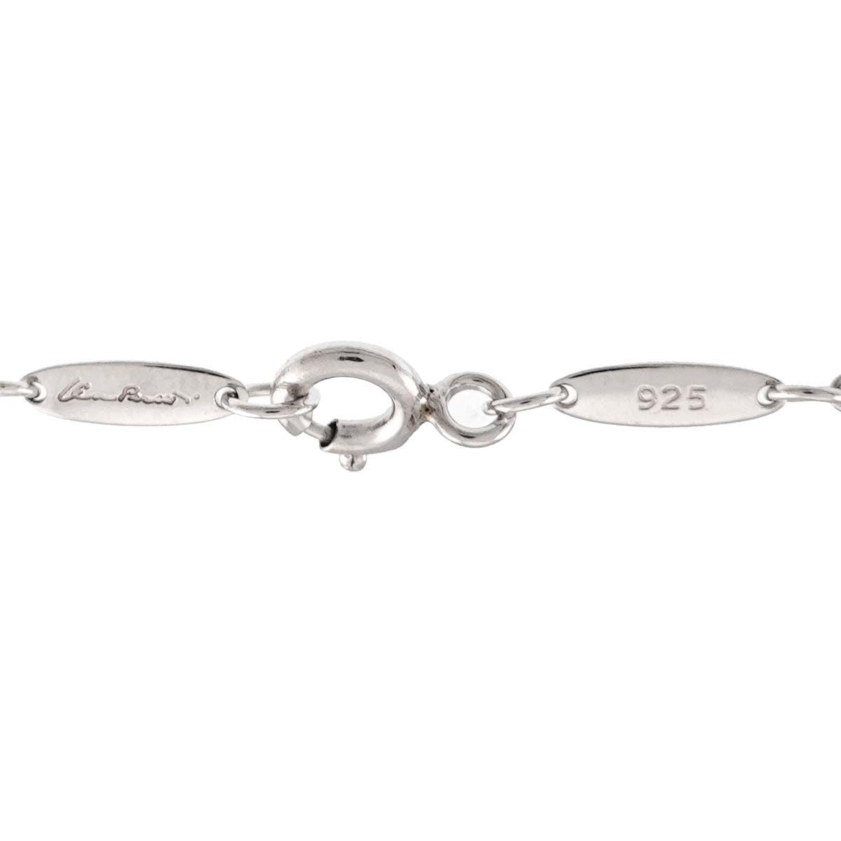 Tiffany & Co Open Heart Necklace Width 22 mm 40 cm 925 Sterling Silver — view 6