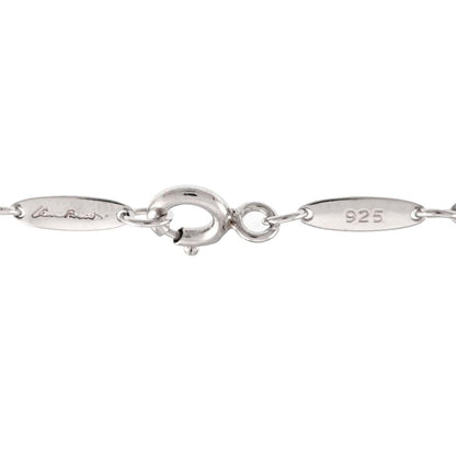 Tiffany & Co Open Heart Necklace Width 22 mm 40 cm 925 Sterling Silver — view 6