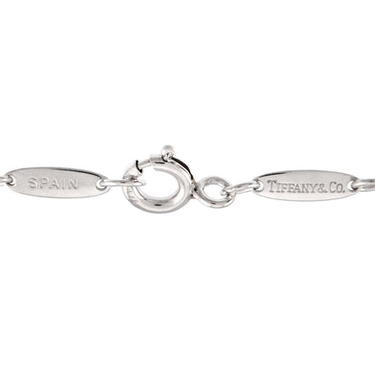 Tiffany & Co Open Heart Necklace Width 22 mm 40 cm 925 Sterling Silver — view 5