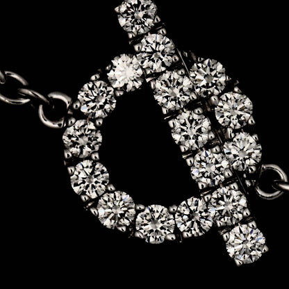 Hermes Finesse Diamond Bracelet 15.5 cm 18k WG White Gold — view 5