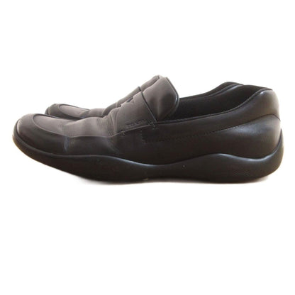 Prada Sport Sneakers Leather 6.5 Black Loafers — view 2