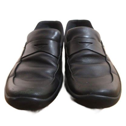 Prada Sport Sneakers Leather 6.5 Black Loafers — view 5