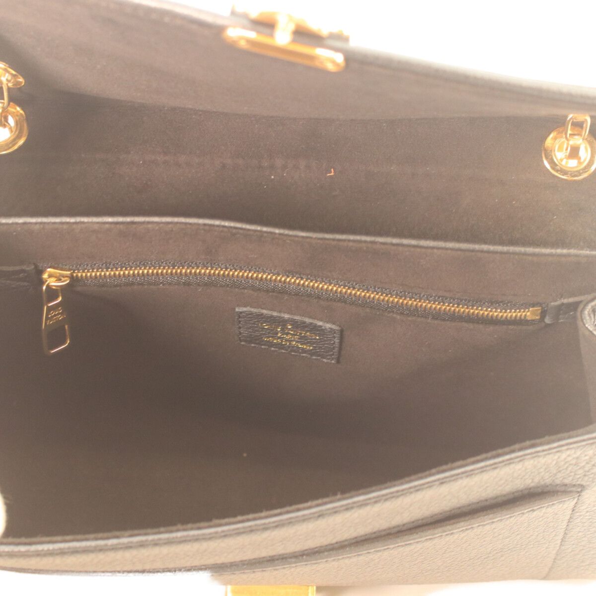 Louis Vuitton Monogram Empreinte Noir Saint Germain PM Shoulder Bag — view 8